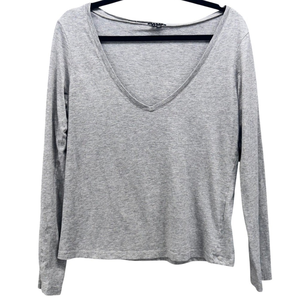Theory Top Gray Medium - Picture 2 of 9